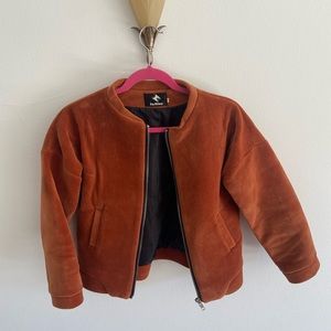 Burnt orange jacket